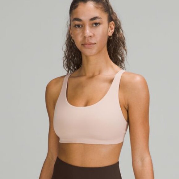 Lululemon In Alignment Straight-Strap Bra Misty Shell Size 8 (A/B Cup) - Picture 1 of 7